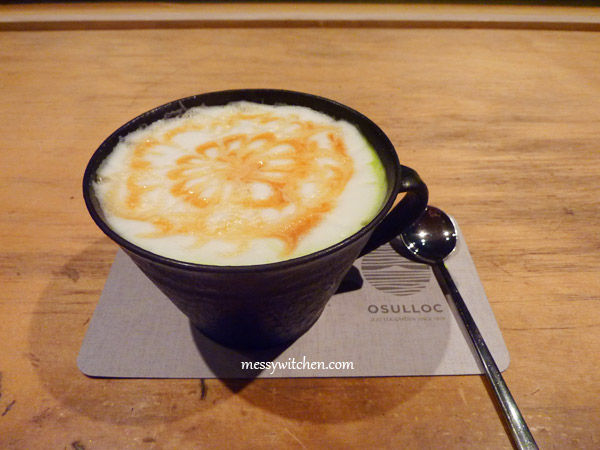 Caramel Green Tea Latte At O'Sulloc Tea House @ Insadong, Seoul, South Korea
